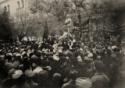 Unbekannter Fotograf, Die Eröffnung des Robespierre-Denkmals in Moskau am 3. November 1918